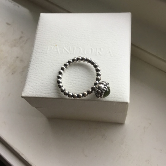 New Stacker Peridot Ring - Picture 3 of 3